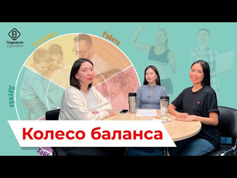 Видео: Подкаст "Душевно"//"Колесо баланса": источники вдохновения, точки опоры, отношения, финансы, карьера