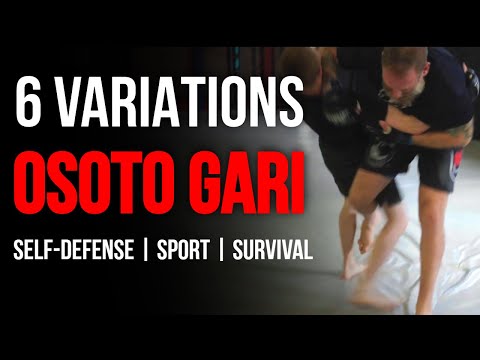 Видео: 6 способов использования броска Осото Гари для самообороны, спорта или выживания