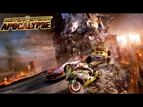 Видео: Асы в небе - гонка по крышам небоскребов! | Прохождение Motorstorm Apocalypse