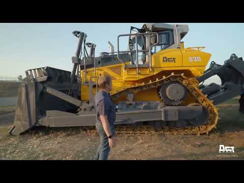 Видео: Тяжёлый бульдозер D30 ДСТ УРАЛ