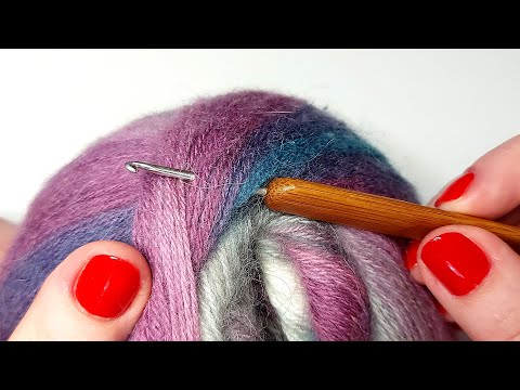 Видео: 💥ВЫ НЕ ПОВЕРИТЕ, КАК ЛЕГКО И ПРОСТО СВЯЗАТЬ ЭТОТ УЗОР! Вяжется с закрытыми глазами (вязание крючком)