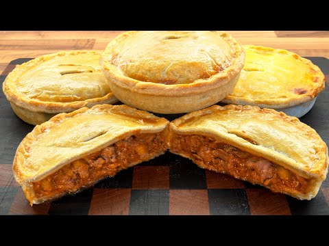 Видео: 4 пирога с мясом и картофелем. Один из лучших пирогов, которые вы когда-либо пробовали.