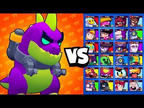 Видео: БОСС МОНСТР ПРОТИВ ВСЕХ БРАВЛЕРОВ! BRAWL STARS