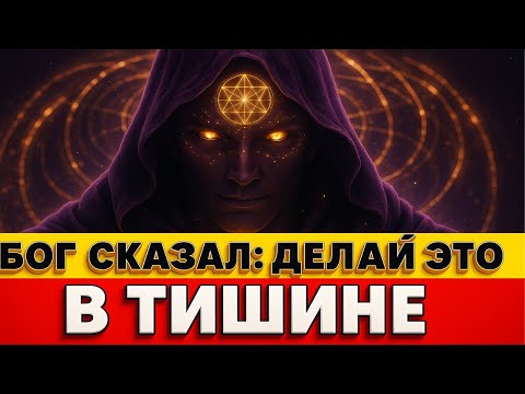 Видео: БОГ СКАЗАЛ: ДЕЛАЙ ЭТО В ТИШИНЕ 😶✨ ТВОЁ ЧУДО ПРОИСХОДИТ, ПОКА НИКТО НЕ ВИДИТ 🌌
