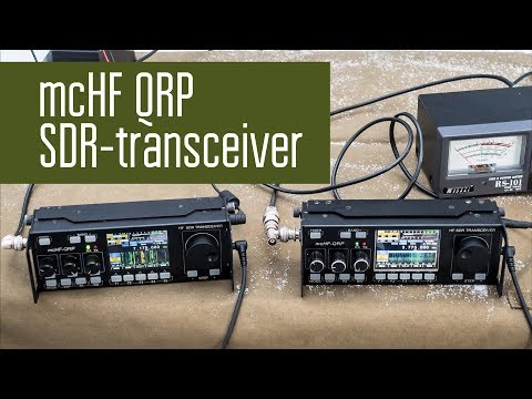 Видео: mcHF QRP - мини SDR КВ трансивер. Проведение радиосвязи в полевых условиях. Короткие волны.