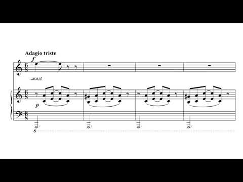 Видео: Леонид Десятников. Вокальный цикл «Любовь и жизнь поэта»