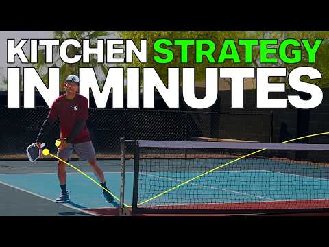 Видео: Доминируйте у сетки, используя эти навыки игры в пиклбол: удар клюшкой, удар с лёта, верхнее вращ...