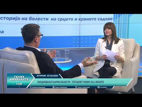 Видео: Кардиоваскуларни болести - потценет ризик кај жените