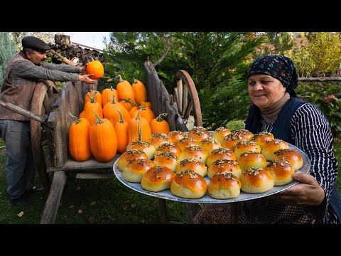 Видео: Сладкие Тыквенные Булочки | Легкий Осенний Рецепт 🍂🍁