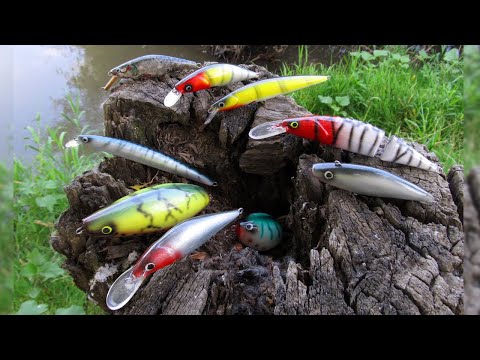Видео: Кой Воблер за Каква Риба? Воблери Ръчна Изработка за Сом, Щука, Распер// Which Lure for Which Fish?