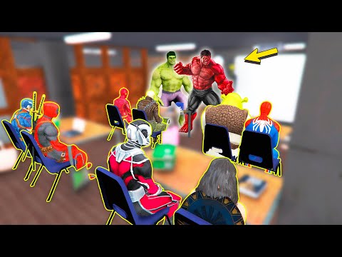 Видео: ХАЛК САБАҚҚА ҚЫЗЫЛ ХАЛКТЫ ЕРТІП КЕЛДІ (GTA V)