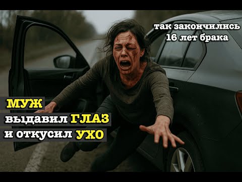 Видео: Выдавленный ГЛАЗ и откушенное УХО: итог 16 лет БРАКА.