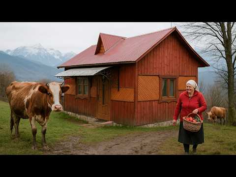 Видео: Самодостаточная семейная жизнь в отдаленных горах. Забота о животных и сохранение традиций