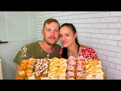 Видео: МУКБАНГ РОЛЛЫ ЗАПЕЧЕННЫЕ ГОРЯЧИЕ ОСТРЫЕ суши асмр Mukbang rolls sushi