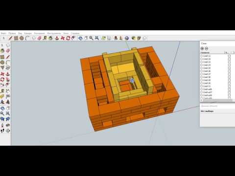 Видео: 16. Отопительная печь с ХК 4х4,5 кирпича.Видеопорядовка.