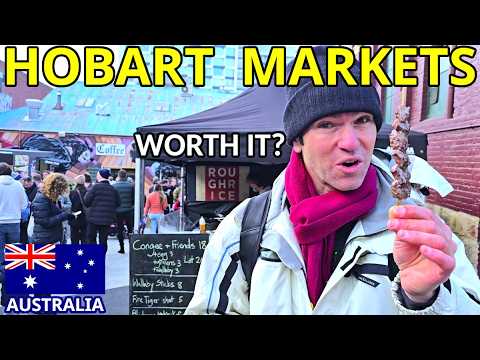 Видео: Рынок Саламанка в Хобарте ошеломил нас, но этот покорил наши сердца!