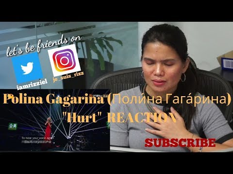 Видео: Polina Gagarina (Поли́на Гага́рина) - "Hurt"  REACTION
