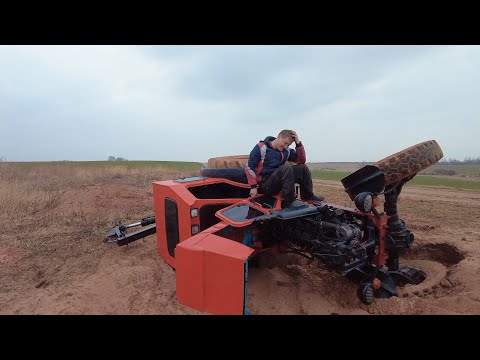 Видео: Такого не ожидал никто!!! Тест Драйв трактора Т 40 пошел не по плану