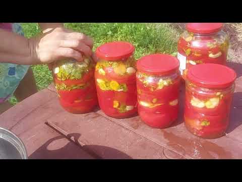 Видео: Лесни парени чушки /от тефтера на баба/. #peppers #pimientos  #перец #甜椒   #मिठीमिर्च