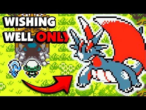 Видео: Pokemon Emerald Seaglass Hardcore Nuzlocke, но я могу использовать ТОЛЬКО Wishing Well Pokemon!