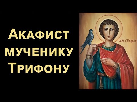 Видео: Акафист мученику Трифону (нараспев)