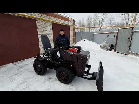 Видео: Обзор конструкции минитрактора. Опыт использования и рекомендации по выбору.