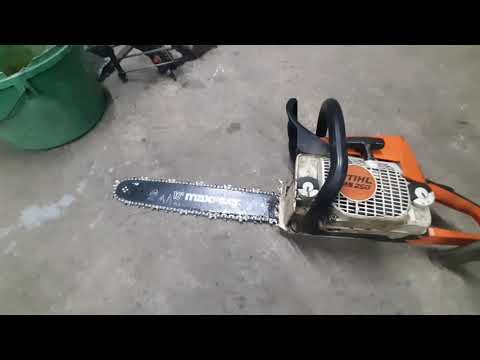 Видео: бензопила штиль stihl 180-250 смена шага цепи с 3/8 на 0.325