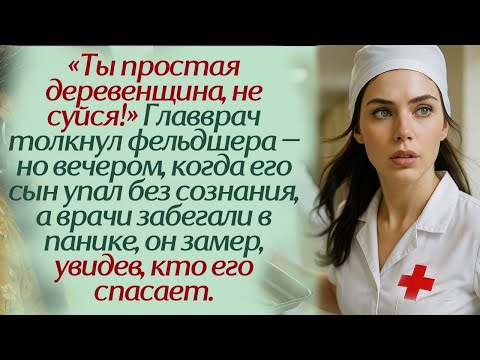 Видео: «Ты простая деревенщина, не суйся!» главврач толкнул фельдшера — но вечером, когда его сын упал...
