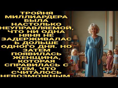 Видео: Няни сбегали от тройни миллиардера за сутки. Пришла женщина, которая сделала невозможное.