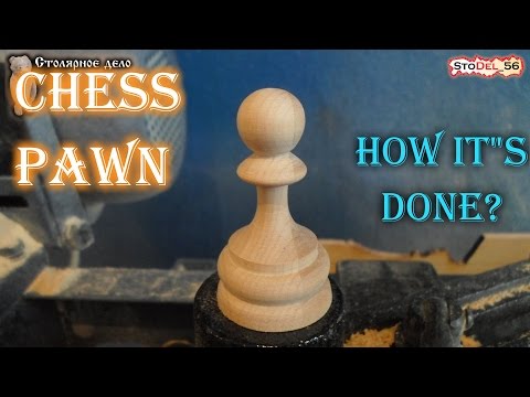 Видео: How to make chess, pawn.  Как сделать шахматы болгаркой, пешка.