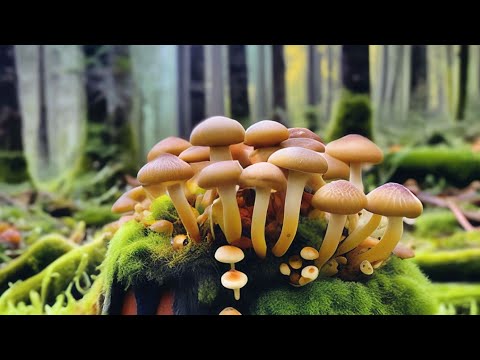 Видео: Опята в огороде.