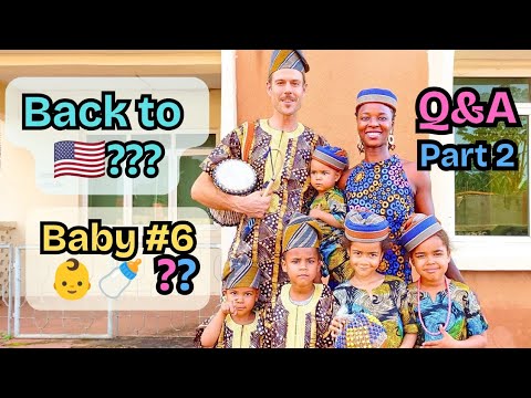 Видео: Почему мы уехали из Америки, почему мы любим Нигерию и… малыш №6?! 👶🏽 | Вопросы и ответы, часть 2