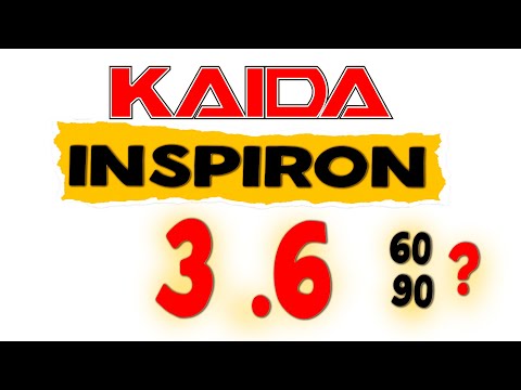 Видео: НЕ БЕРИ  KAIDA INSPIRON 3.6, пока не посмотришь, не узнаешь какую взять !