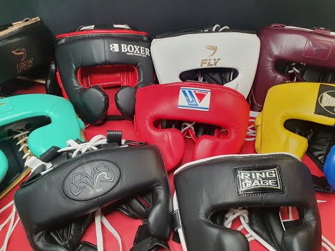 Видео: Mexican style boxing headgear Review-Обзор боксерских шлемов в мексиканском стиле.
