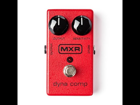 Видео: Педаль эффектов Dunlop M102 MXR Dyna Comp Compressor