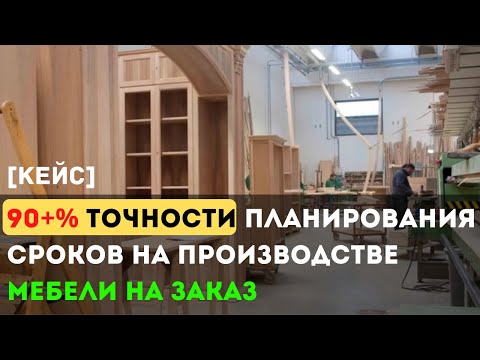 Видео: Обзор планирования на производстве мебели на заказ самим заказчиком. Точность планирования 90%!