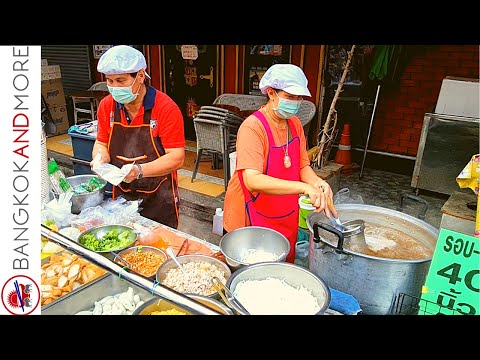 Видео: В очереди на лучший тайский завтрак STREET FOOD