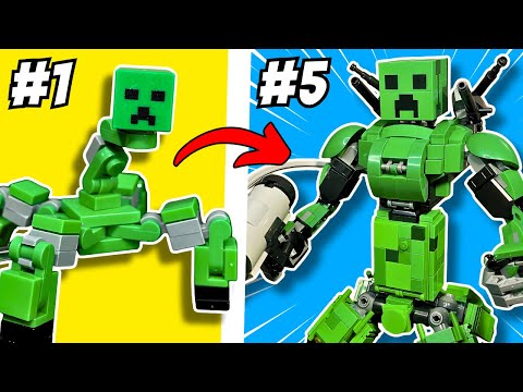 Видео: 5 ПОДДЕЛЬНЫХ криперов LEGO, которые не должны существовать...