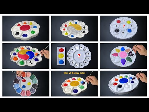 Видео: Более 1 часа смешивания цветов | Полное руководство по идеальным смесям | Art Tenka