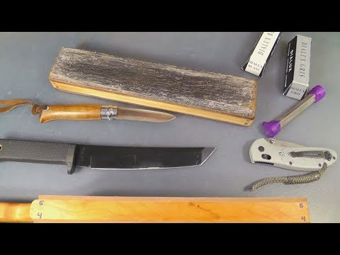 Видео: Досочка / Досточка для правки ножей IMHO. Правка ножа на коже