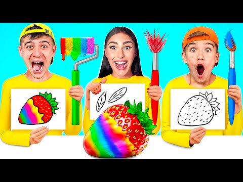 Видео: КТО ЛУЧШЕ НАРИСУЕТ ПРЕДМЕТ, ПОЛУЧИТ ЕГО ЧЕЛЛЕНДЖ !