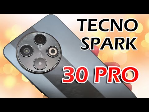 Видео: Tecno Spark 30pro - Обзор. Возможности смартфона.