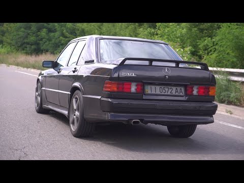 Видео: Mercedes-Benz 190. Маленький Benz, большой шаг для Мерседес.