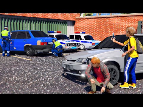 Видео: ОПЕРСКАЯ ЕЗДА В GTA 5 - МЕНТЫ ЗАБРАЛИ ОПЕРСКИЙ ВАЗ 21099 НА ШТРАФСТОЯНКУ! 🌊ВОТЕР
