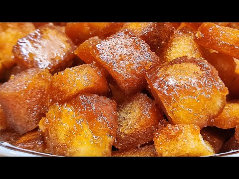 Видео: 🔥💯 Бюджетные, но Роскошные Карамельные Сухарики! Только хлеб и сахар!