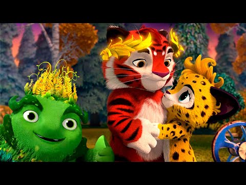 Видео: 🐾 Лео и Тиг 🐾 – Серия 77 – Дух урожая | Мультик для детей про животных