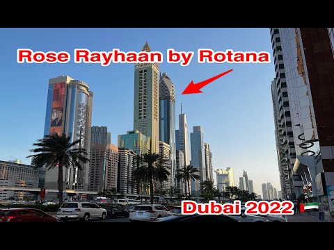 Видео: Обзор Отеля “Rose Rayhaan by Rotana” Dubai март 2022г