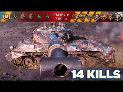 Видео: Kampfpanzer 07 RH • 7К УРОНА 14 ФРАГОВ • WoT Gameplay