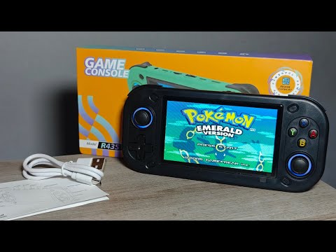 Видео: Портативная игровая консоль R43S (обзор)