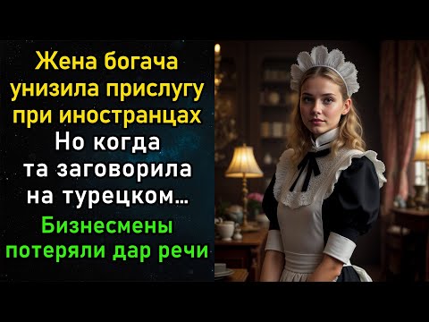 Видео: В пылу заключения сделки уборщица заговорила на турецком. Богачи пооткрывали рты